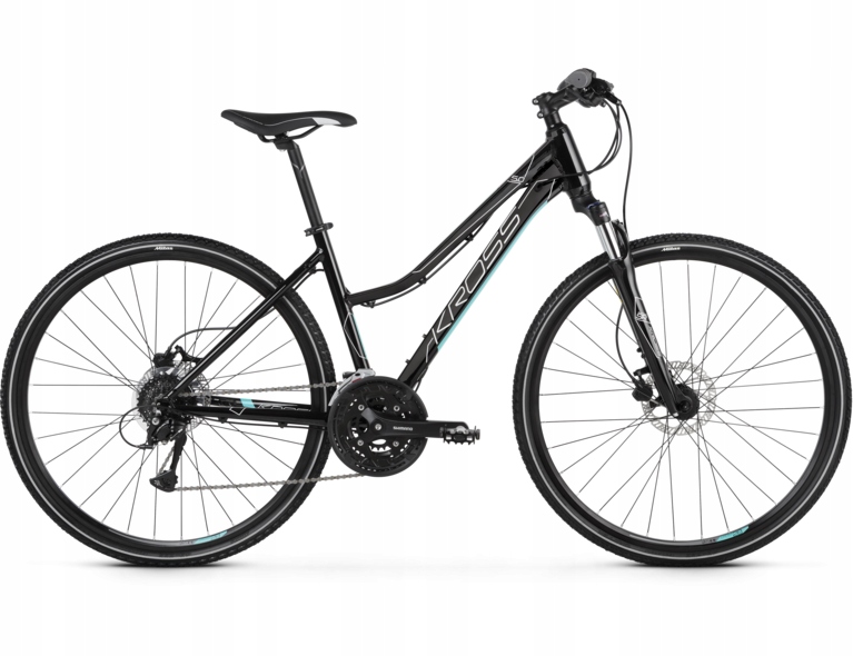 Rower Kross Evado 5.0 Lady 17"czarno-zielony