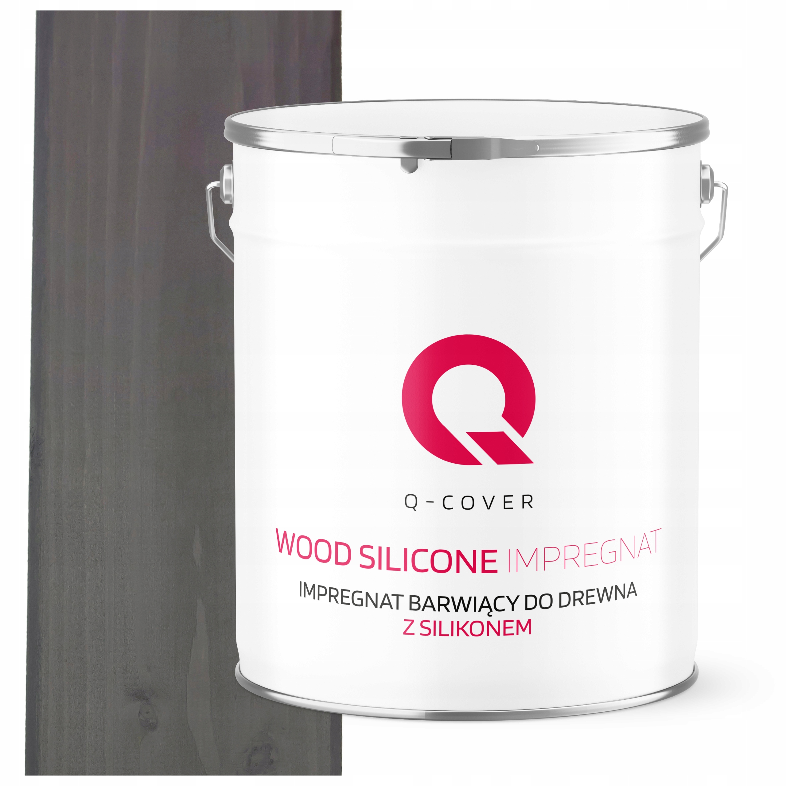 Impregnace Na Dřevo Extra Barva Se Silikonem Chron Barvy Trvanlivý Antracit 5L