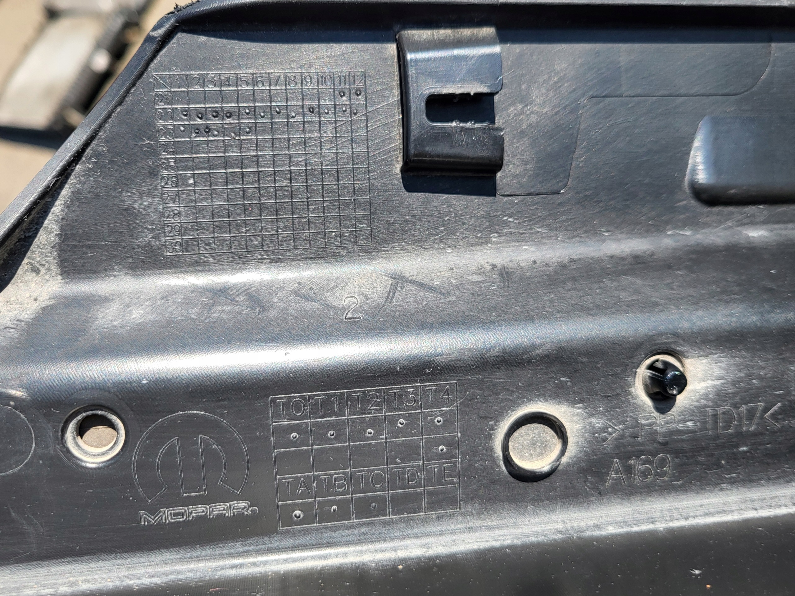 moulding threshold cover cap for threshold left Alfa Romeo Tonale VELOCE ORYGIN