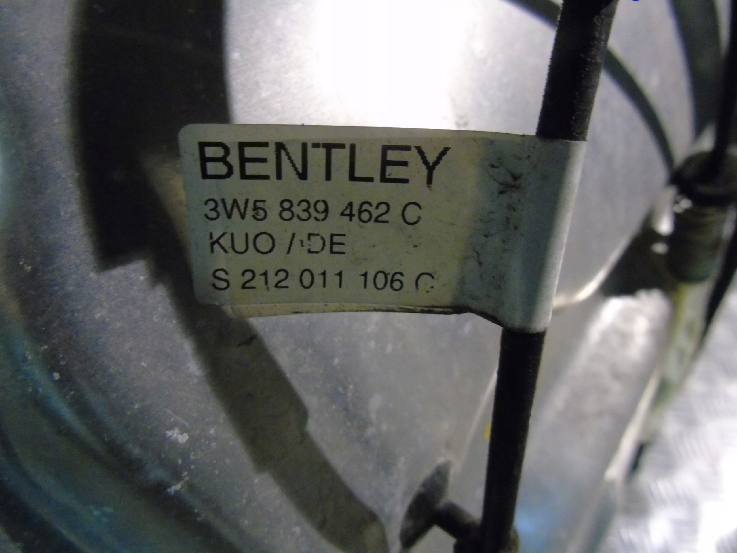 window regulator cover door right rear part BENTLEY 1