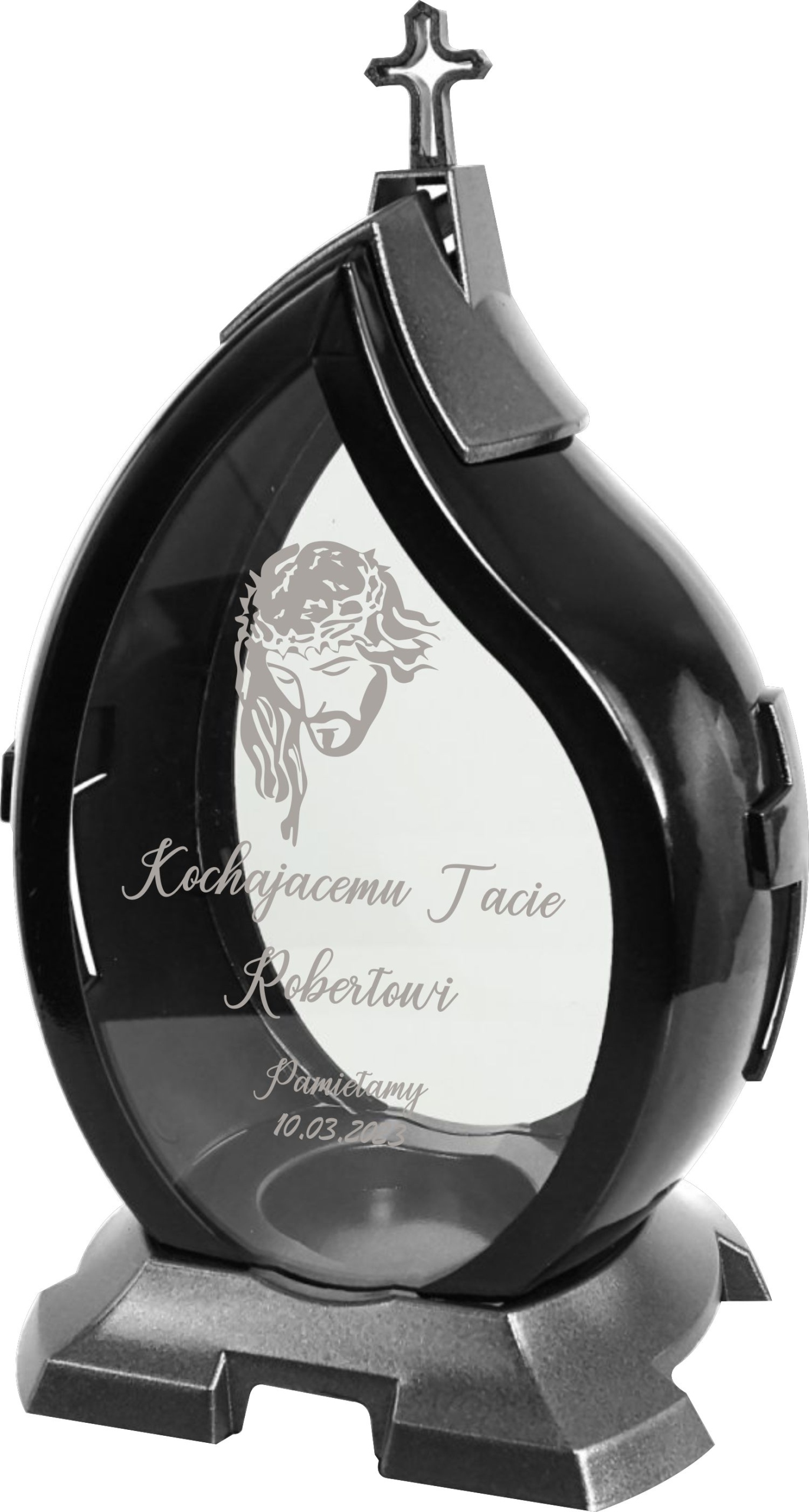 Hřbitovní Svíčka S Gravírováním pro Tátu Den Otců Věnování