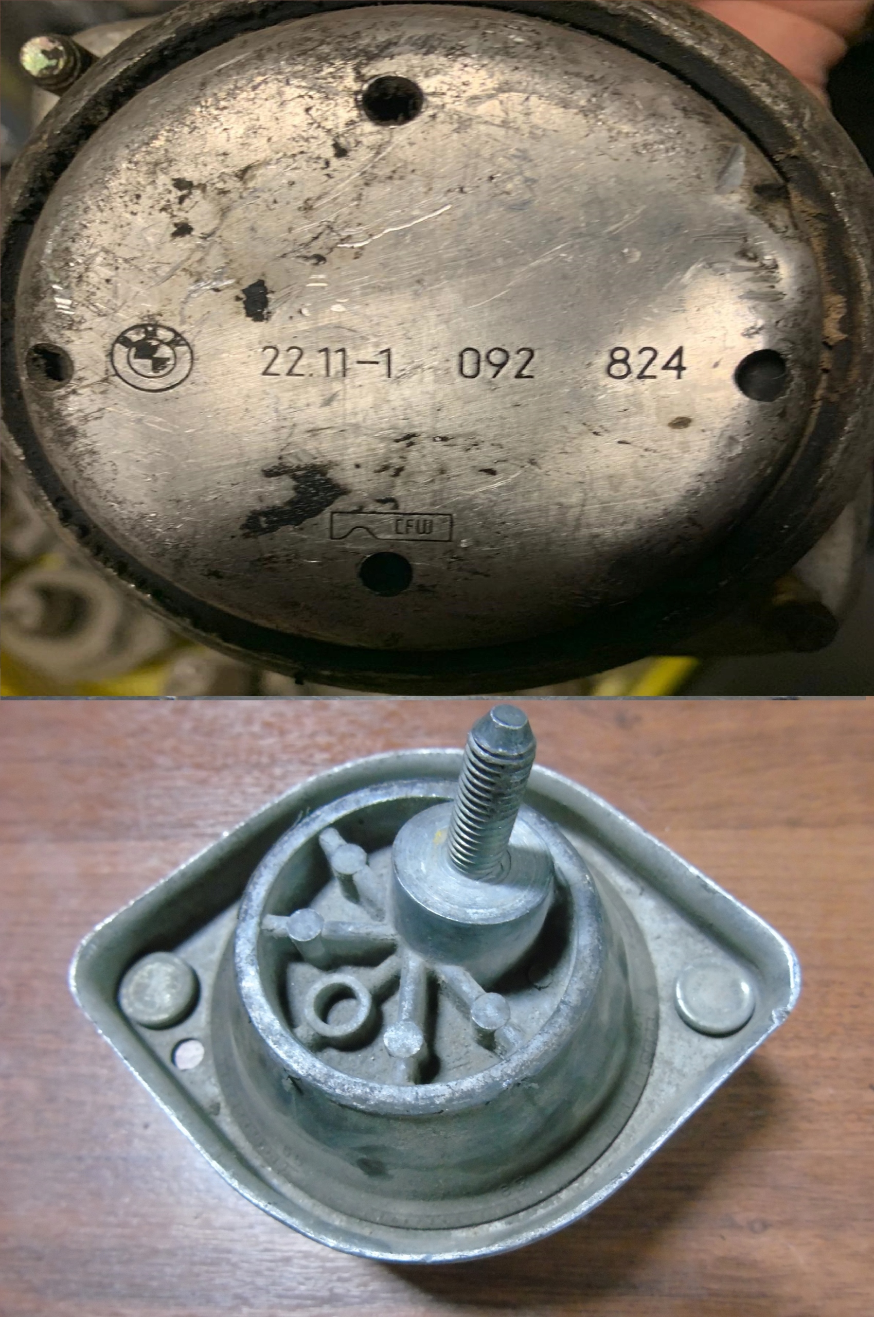 IDEALNA engine mount right BMW E39 E38 1