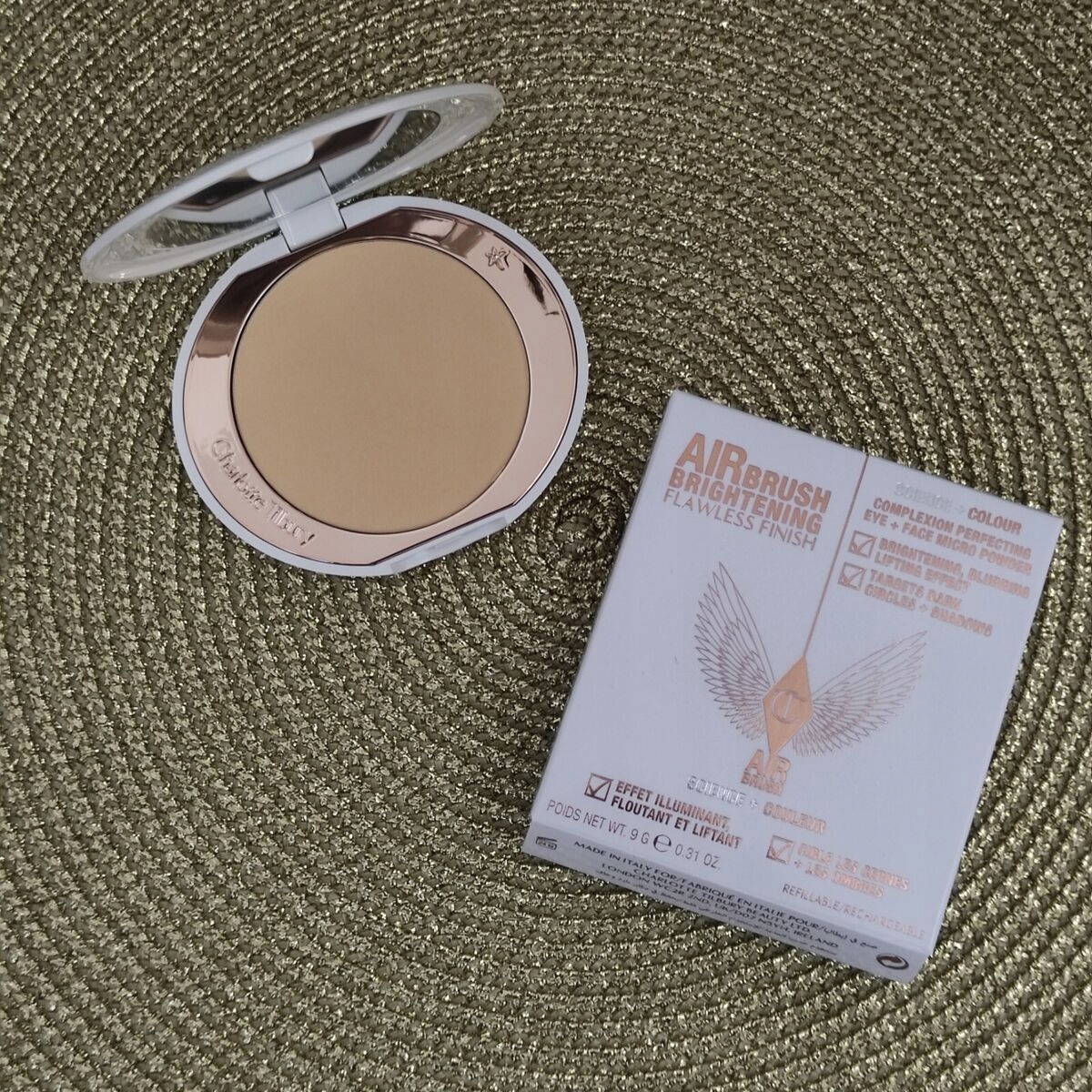 Charlotte Tilbury Airbrush Brightening Flawless Finish tan-deep 9g