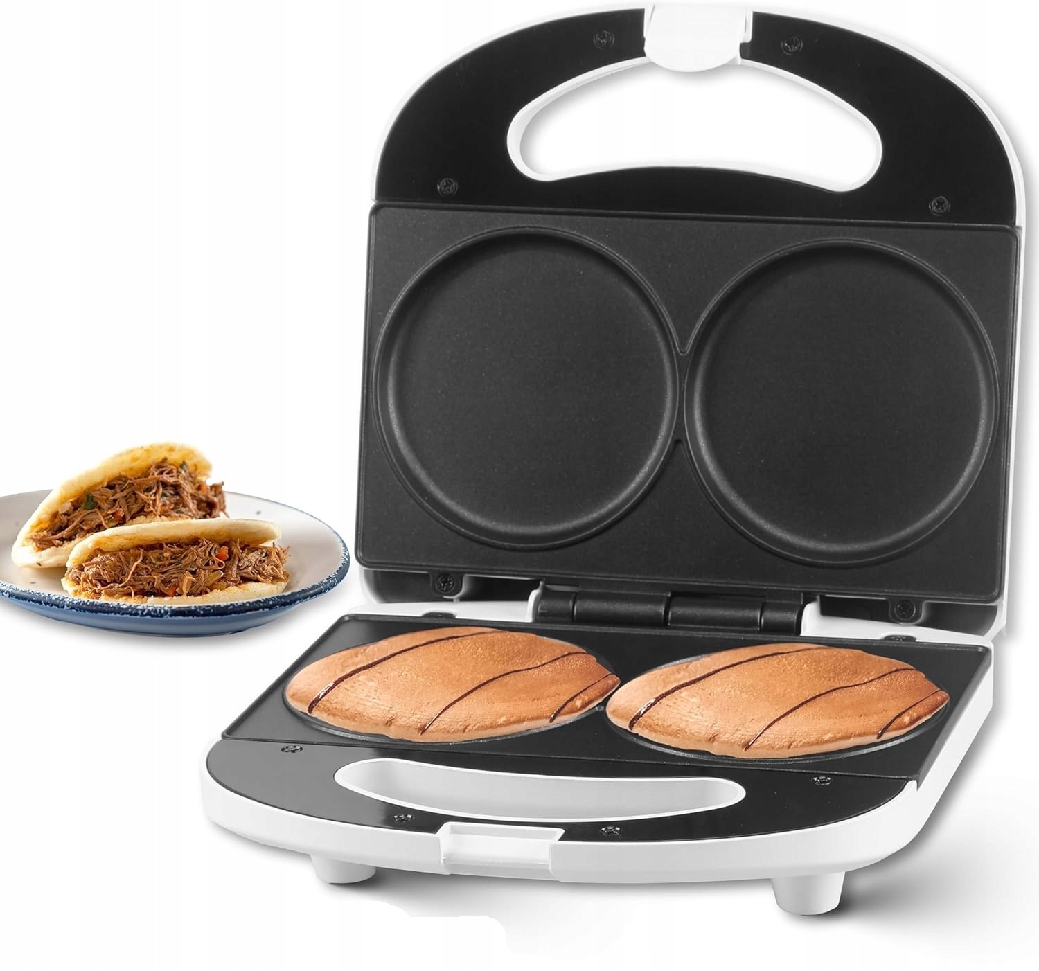 Maszyna Urządzenie do Mini Naleśników Pancakes pankejki naleśnikarka 750W