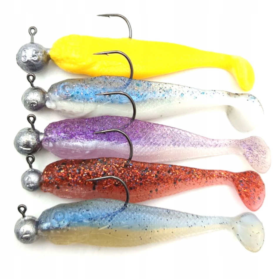 Uzbrojone Gumy Matusiak Handmade Rękodzieło Jazgarz 7CM Okoń 5SZT