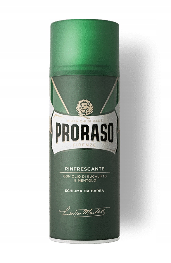 PRORASO SHAVING FOAM REFRESH PIANKA DO GOLENIA