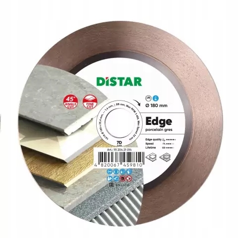 Distar Diamantový Kotouč Edge 180 x 1,4 x 25 x 25,4