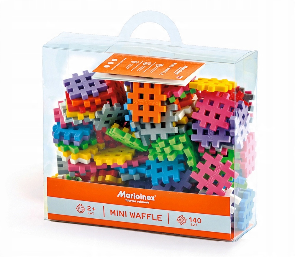 

Klocki Waflowe Mini 140 Elem. Waffle Mini Raibud
