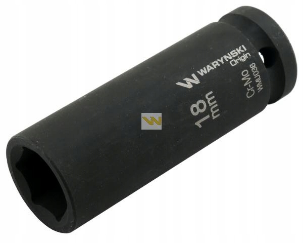 

Nasadka udarowa długa 6-kątna 18 mm 1/2'' Waryński