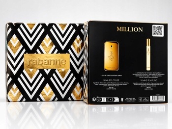 Paco Rabanne 1 Million woda toaletowa Edt 50ml Edt 10ml Zestaw