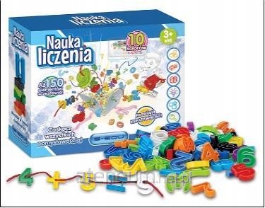 KLOCKI KREATYWNE NAUKA LICZENIA E-EDU 150 EL.