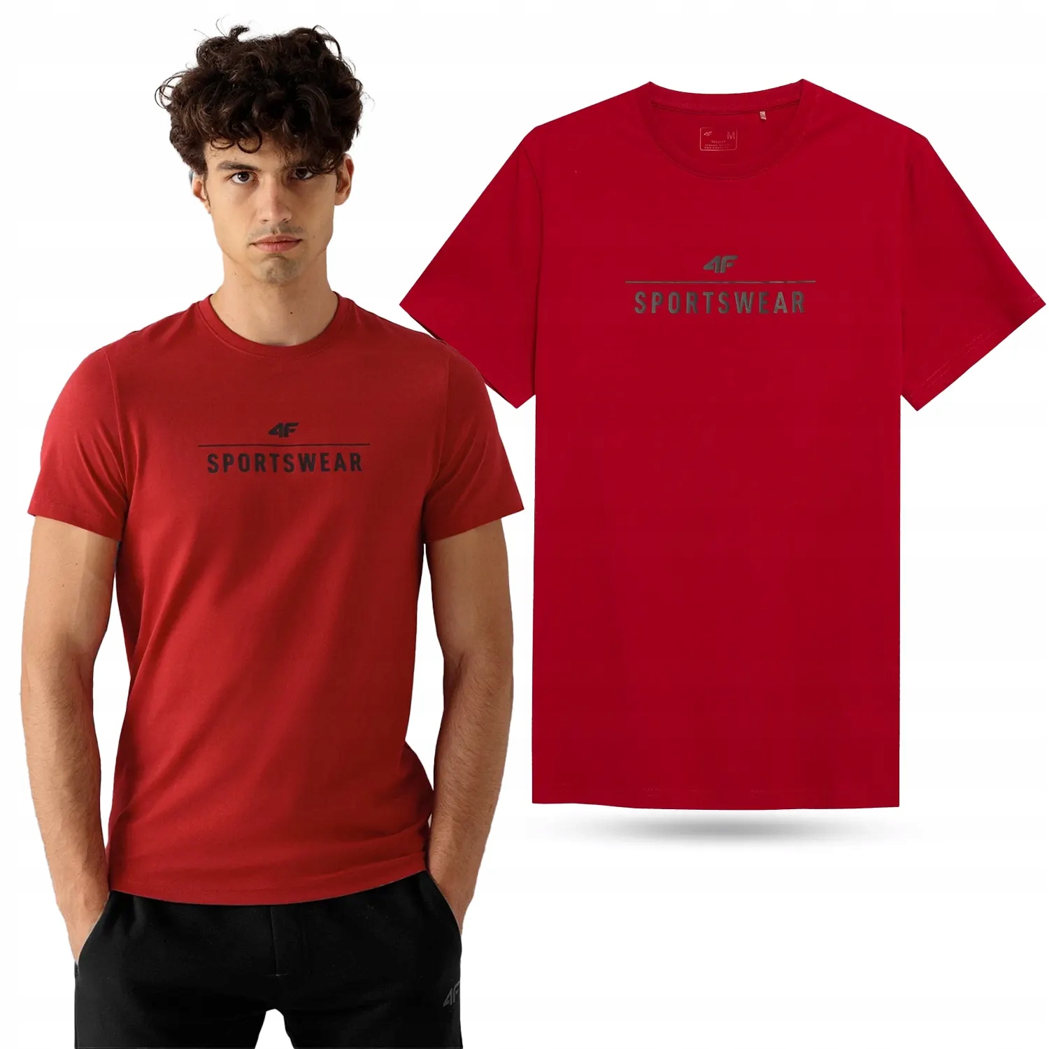 

Koszulka Męska 4F T-shirt Bawełna Sport 23M539