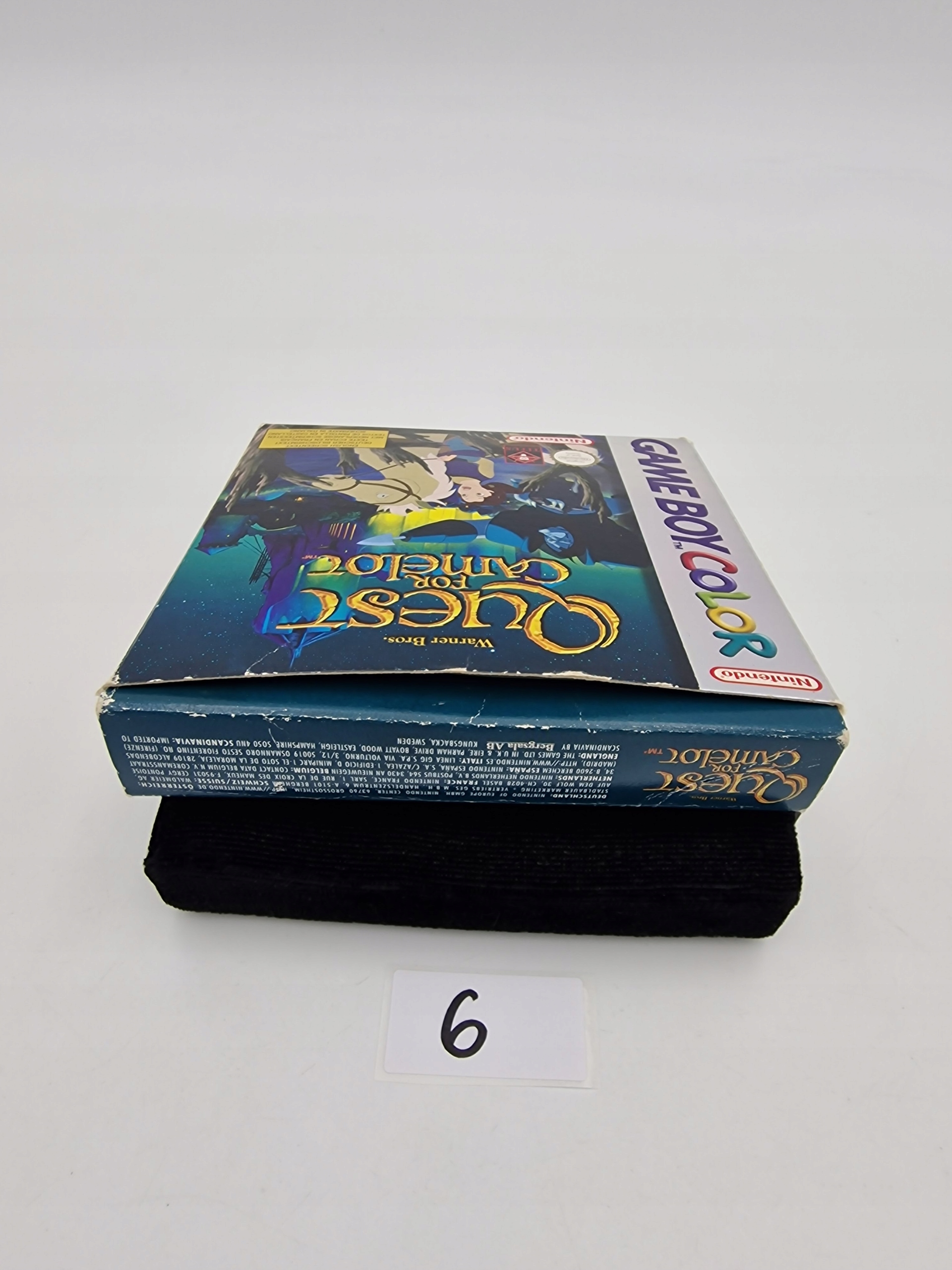 GAME BOY COLOR QUEST FOR CAMELOT ORYGINAŁ Platforma Nintendo Game Boy Color