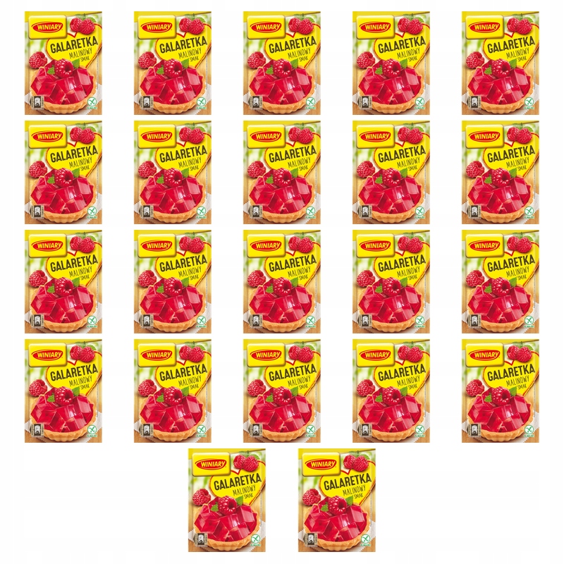 Winiary Želé malinová příchuť 71 g X22