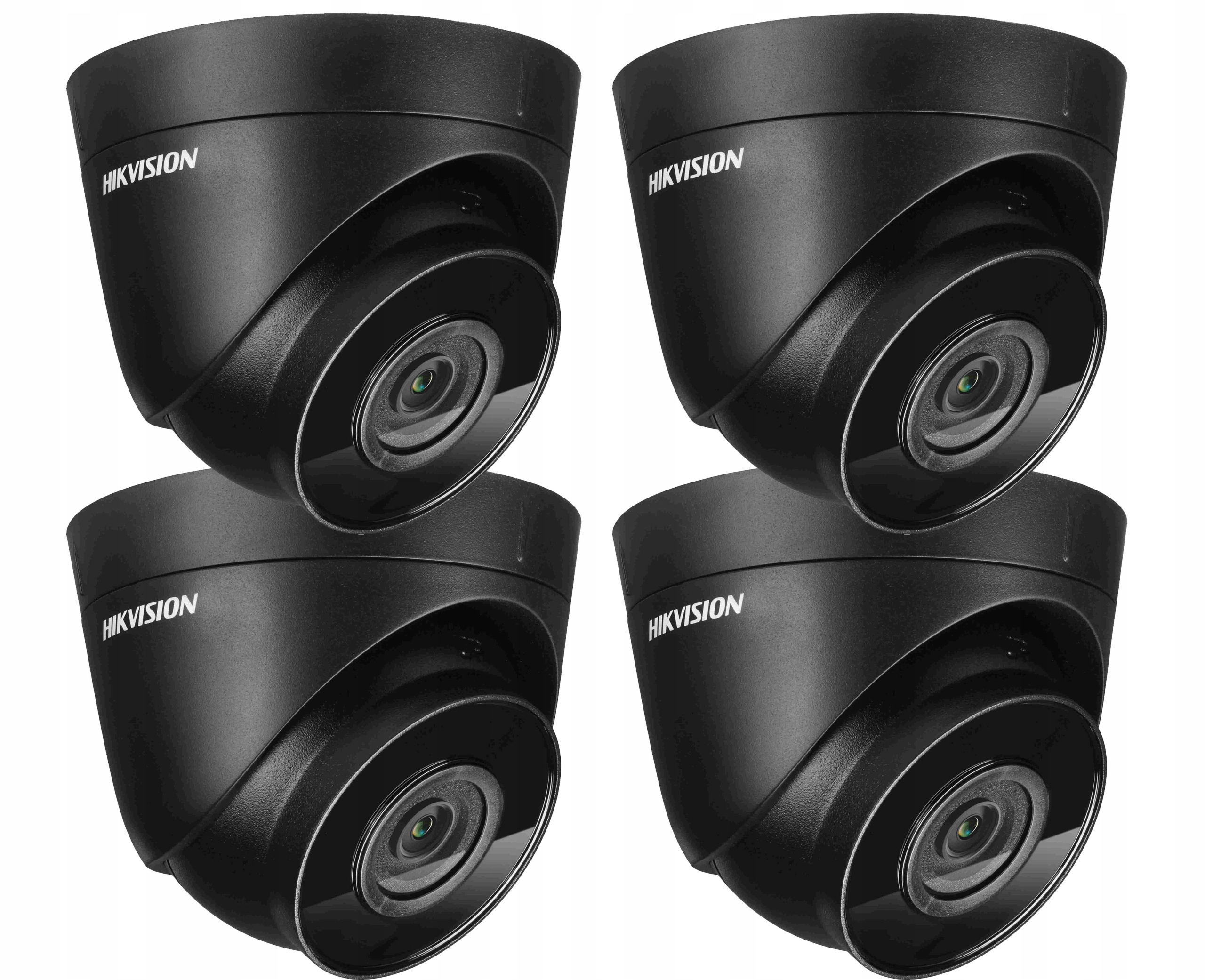 

Zestaw kamer Ip 4Mpx Hikvision IPCAM-T4 4szt black