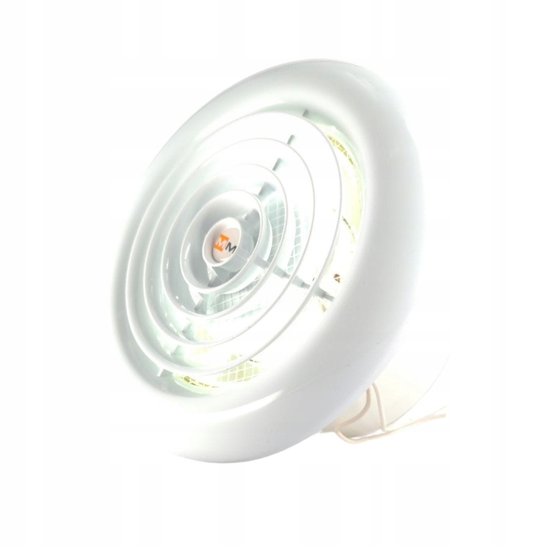 Stropní ventilátor s Led osvětlením White Mmr 100 Bílý kulatý