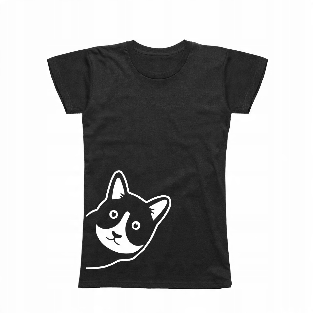 

L - Koszulka T-shirt Kot Kotek Z Kotem Koci Fan