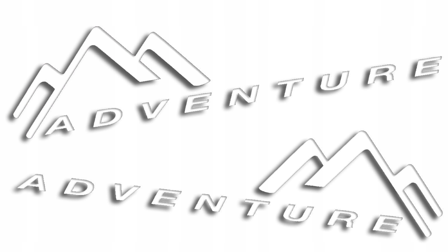 

Bmw Gs lewa i prawa Adventure białe