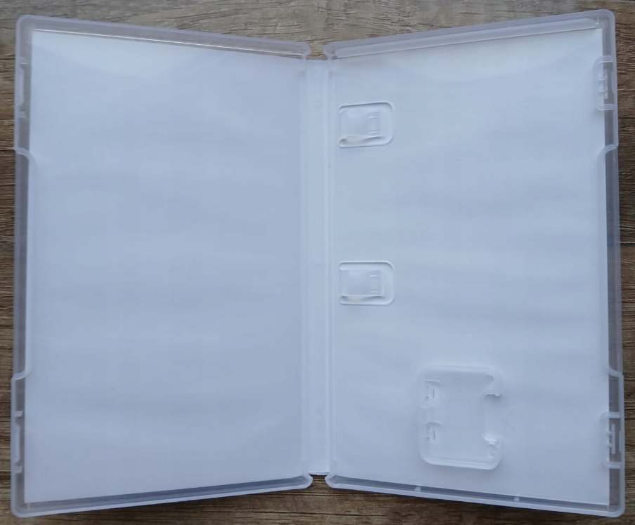 Pudełko na grę Nintendo Switch przezroczyste