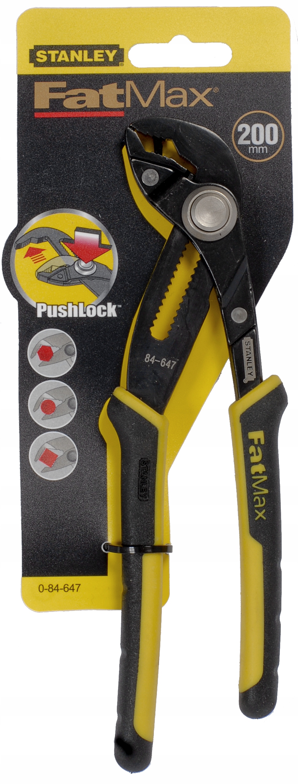 Kleště FatMax 8"/200MM nastavitelné (groove Joint) Stanley