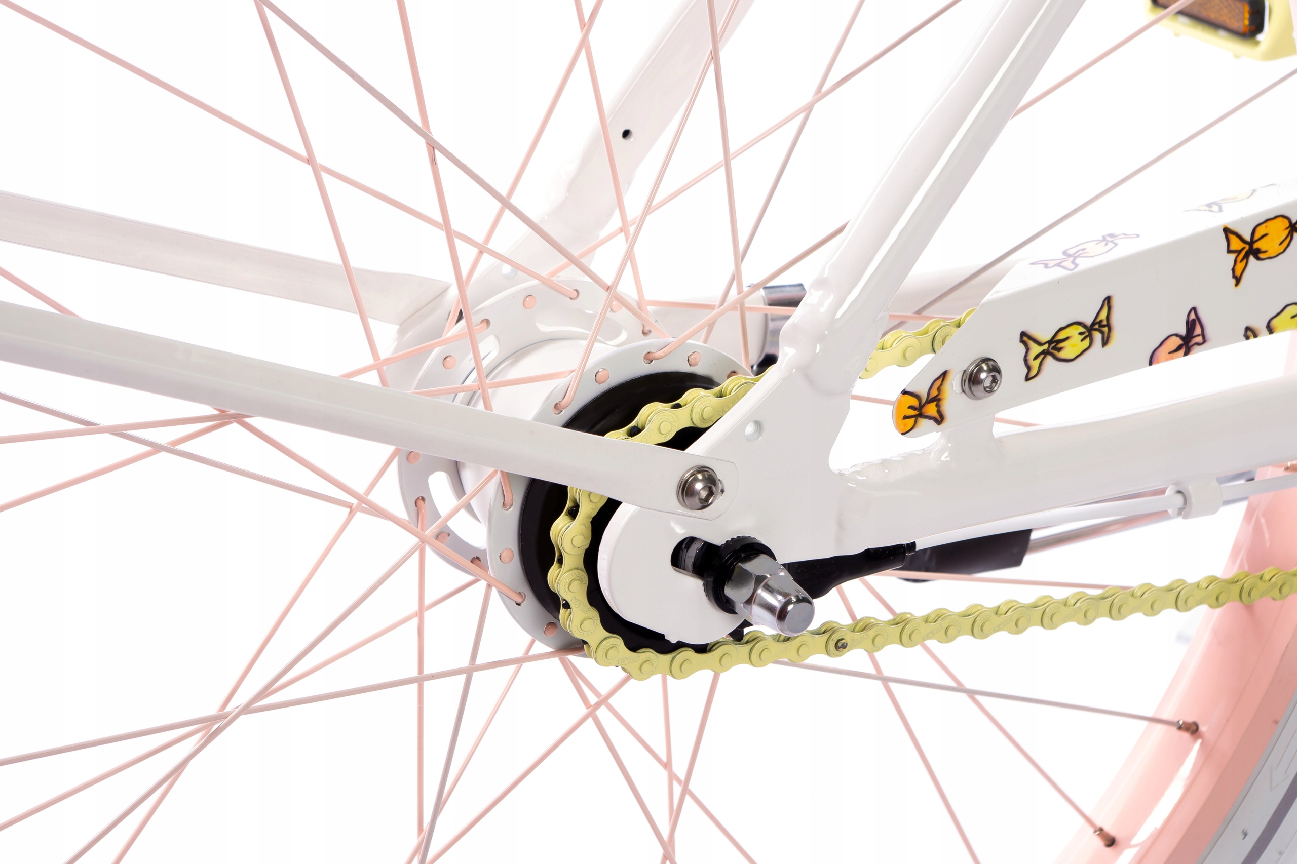 LA DONNA UNIQUE CANDYS 7B + Kosz Rozmiar ramy 18 cali