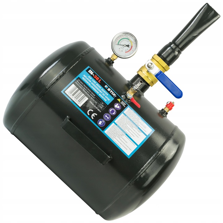 INFLATOR ZBIORNIK CIŚNIENIOWY DO POMPOWANIA OPON PISTOLET 38l