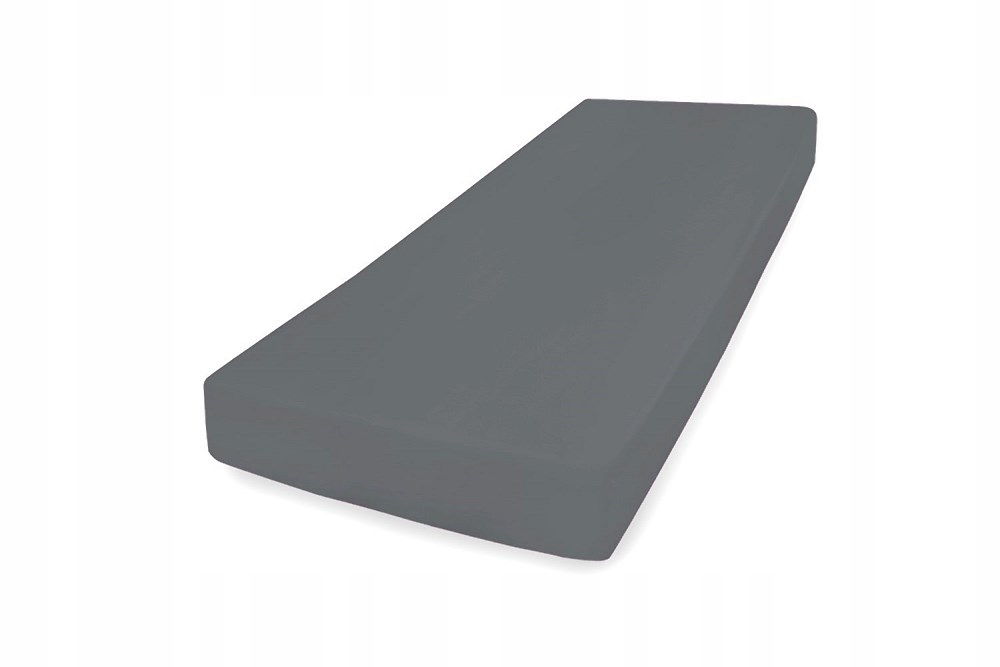 Prostěradlo jersey 150/160x190/200 tmavě grafitové s gumičkou