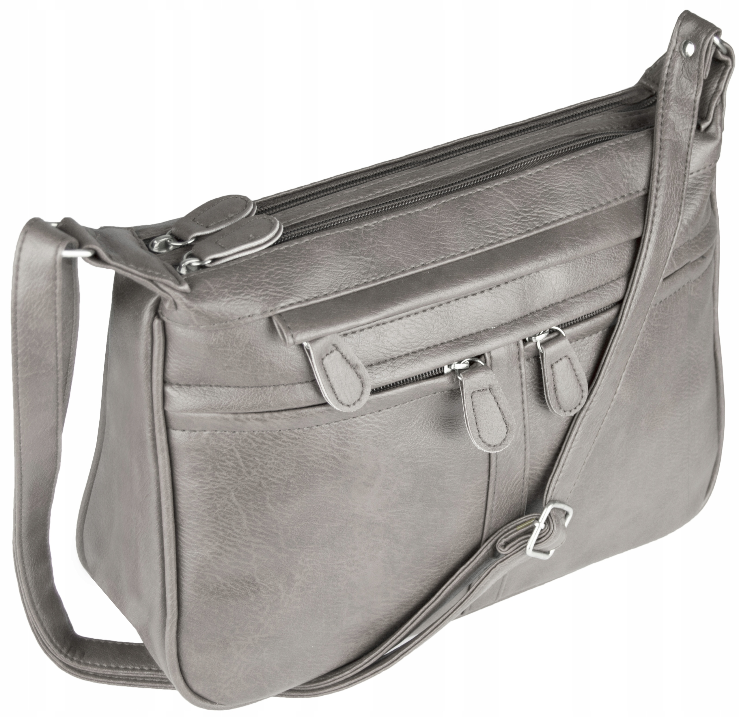 2 KOMORY Torebka Damska POJEMNA PRAKTYCZNA TORBA LISTONOSZKA A5 KOLORY HB28 Marka inna