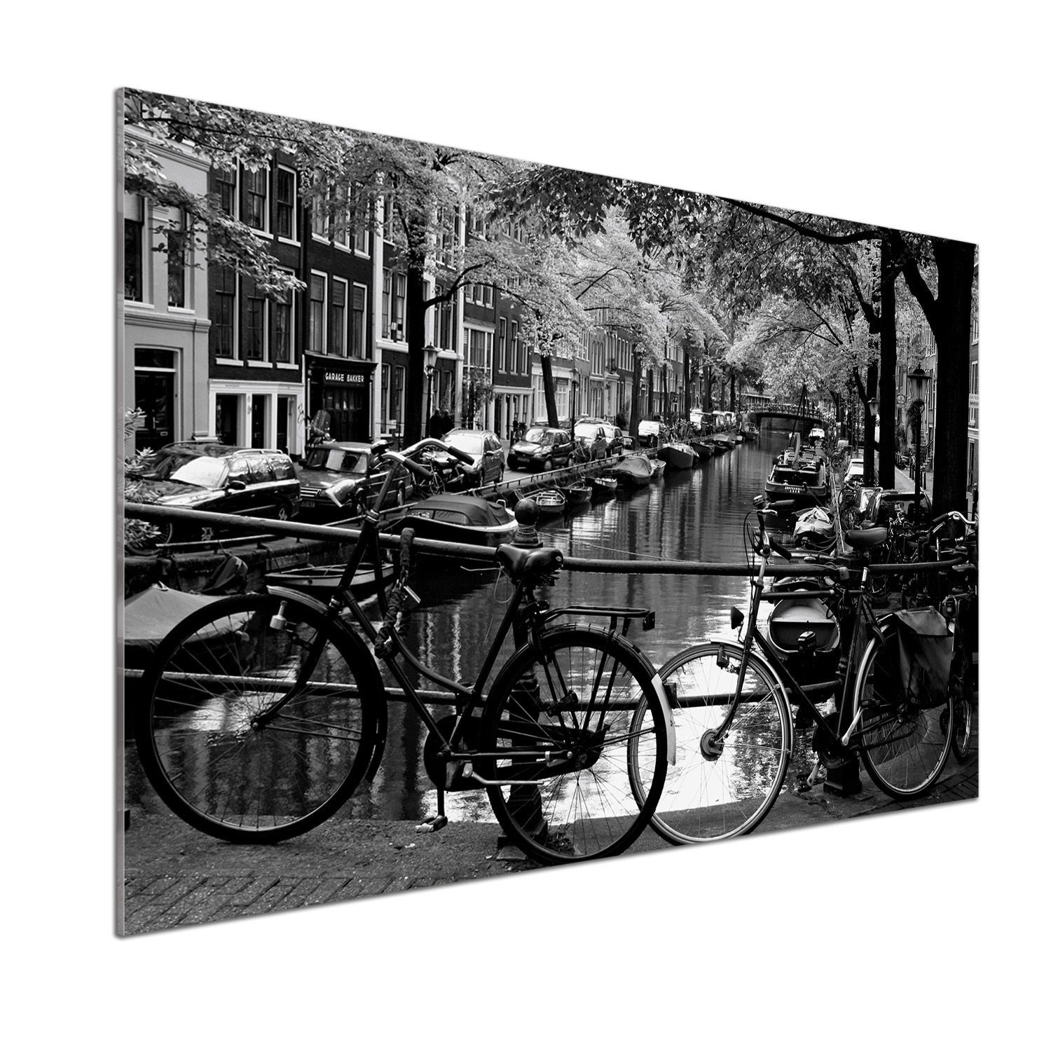 Panel do kuchyne Bicykle Amsterdam 100 x 70 cm Lepidlo