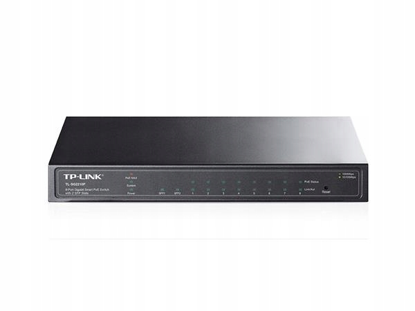 Omada 8-Port Gigabit Smart PoE+ Switch with 2 Sfp Slots Port: 8× Gigabit…