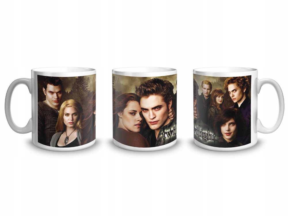 TWILIGHT ZMIERZCH KUBEK KUBKI + IMIĘ PREZENT