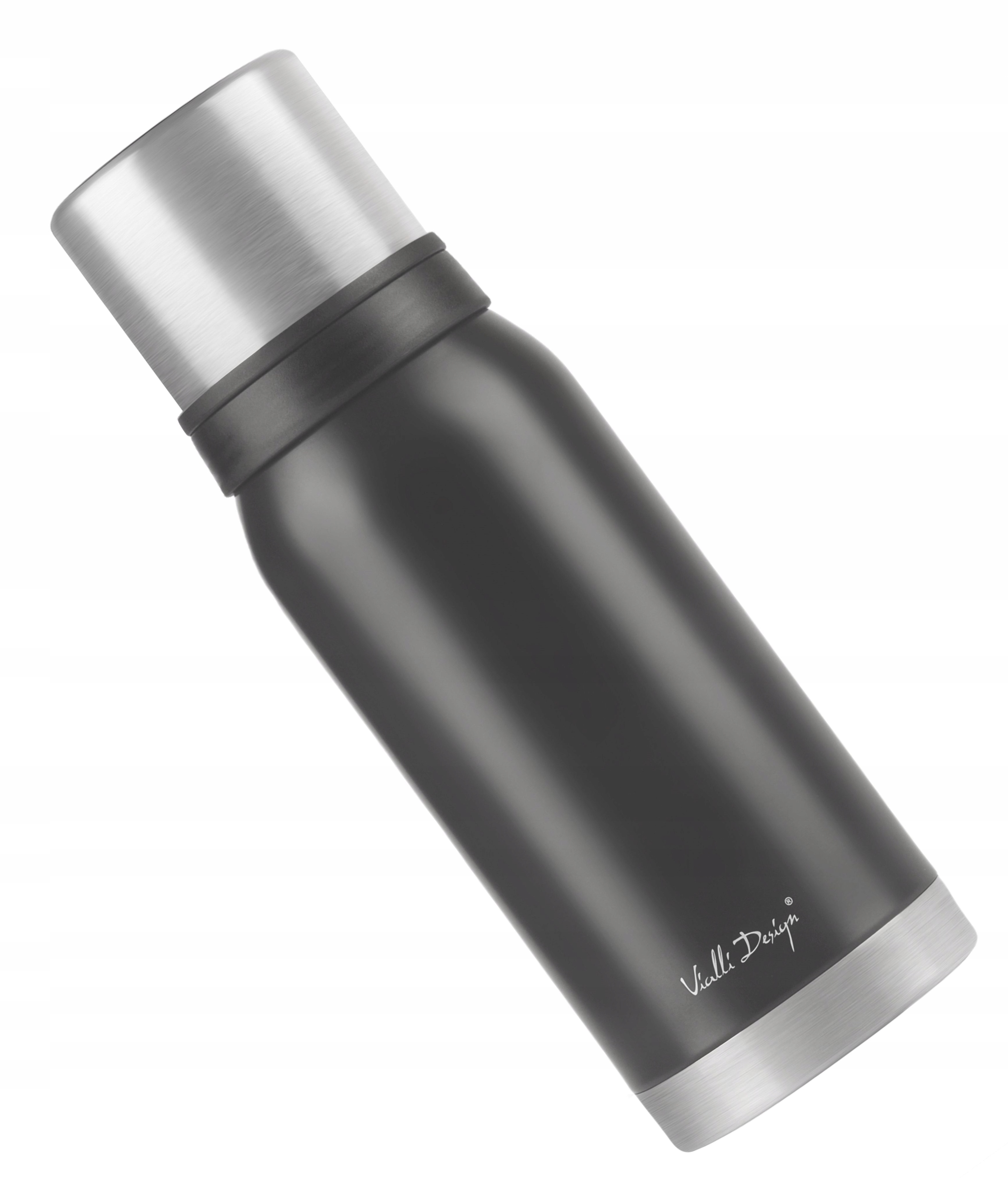 TERMOS TURYSTYCZNY STALOWY PODRÓŻNY DO KAWY HERBATY FUORI 1000ML 1L GRAFIT Pojemność 1 l