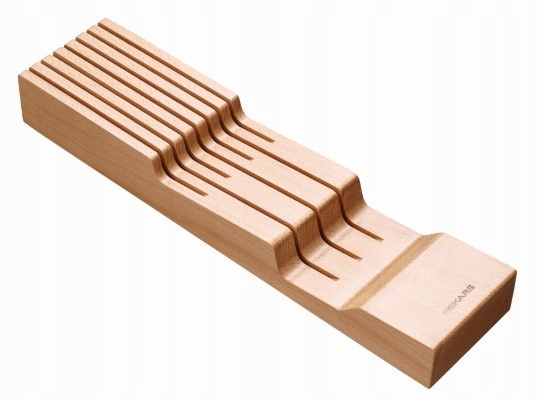 Fiskars Dřevěný Blok Na Nože Do Zásuvky FS1062890