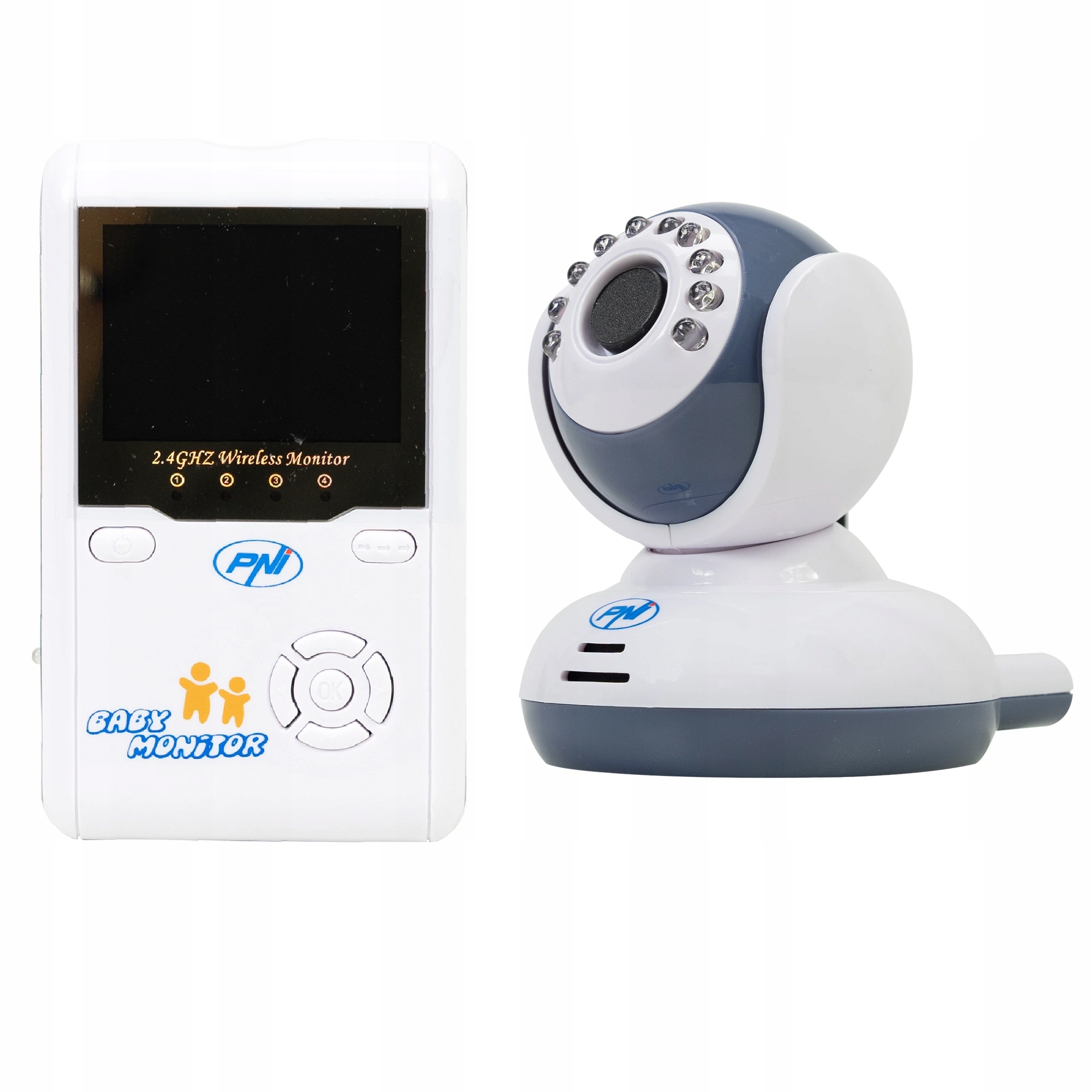 Video baby monitor Pni B2500 2,4 palcový bezdrôtový displej
