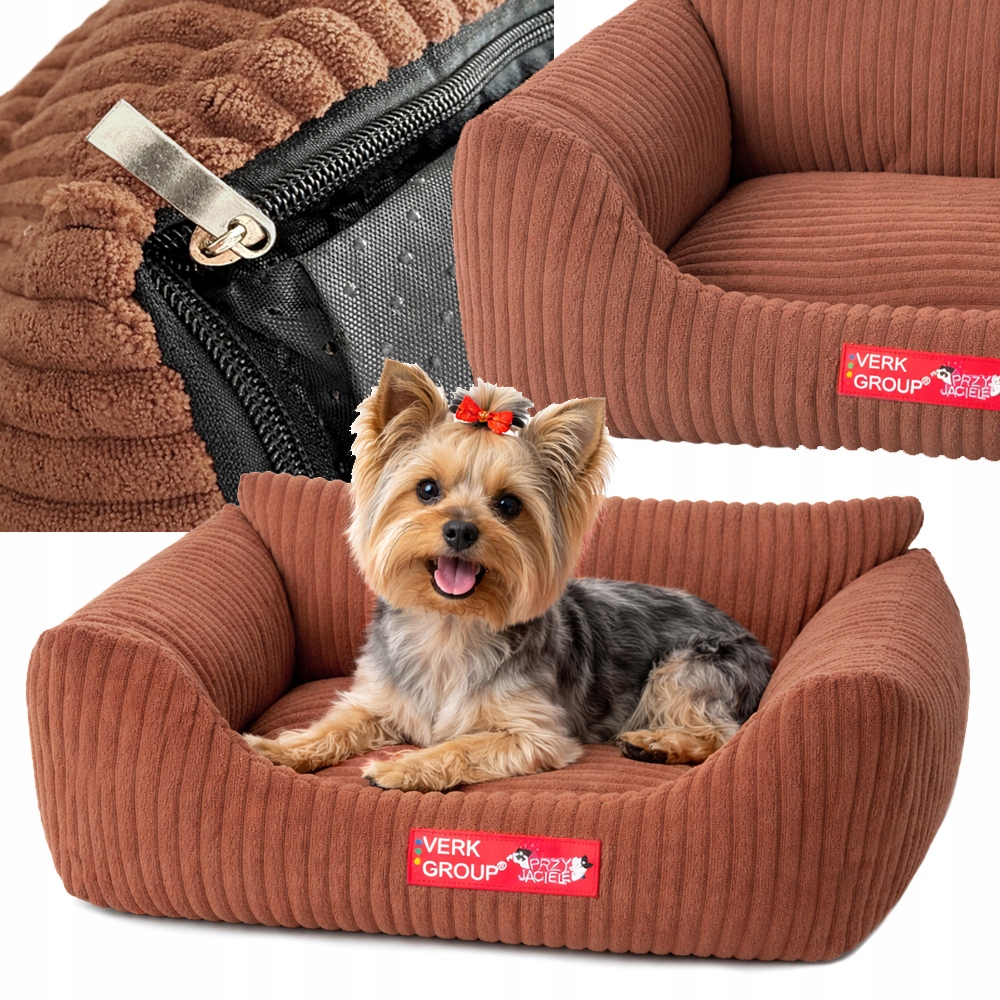 Levně Pelíšek Pro Psa Kočku Měkké, Manšestrové, Protiskluzové, Malé, Pohodlné