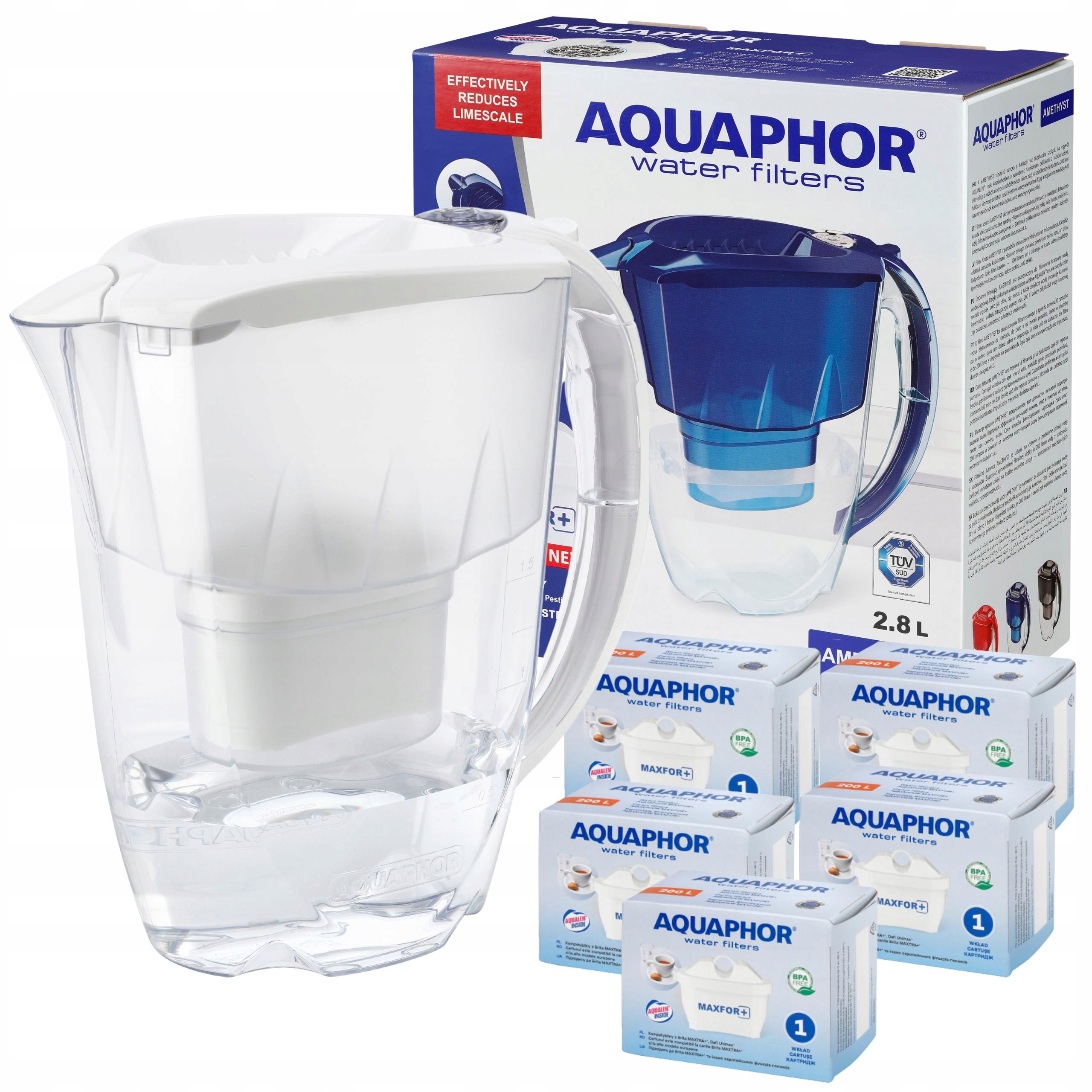 

Dzbanek do filtrowania wody Aquaphor 5 wkładów