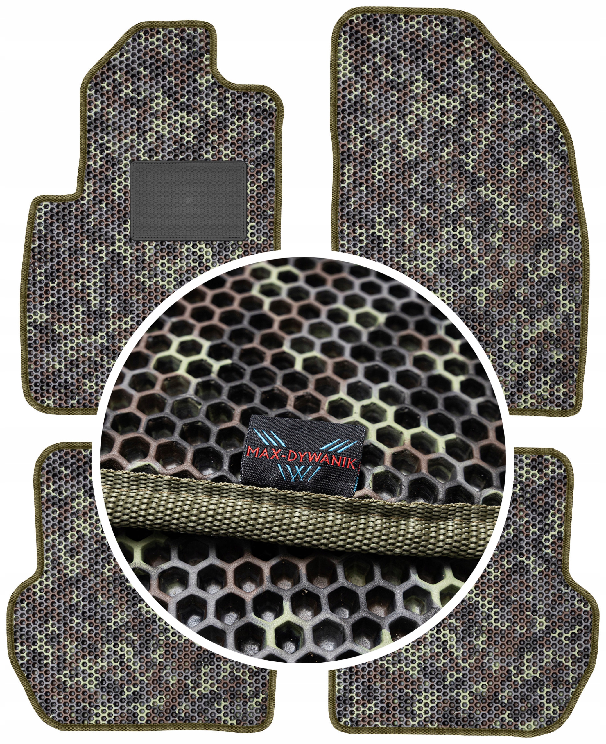 Ford Fiesta MK5 2005-2008 Gumové rohože Eva Moro