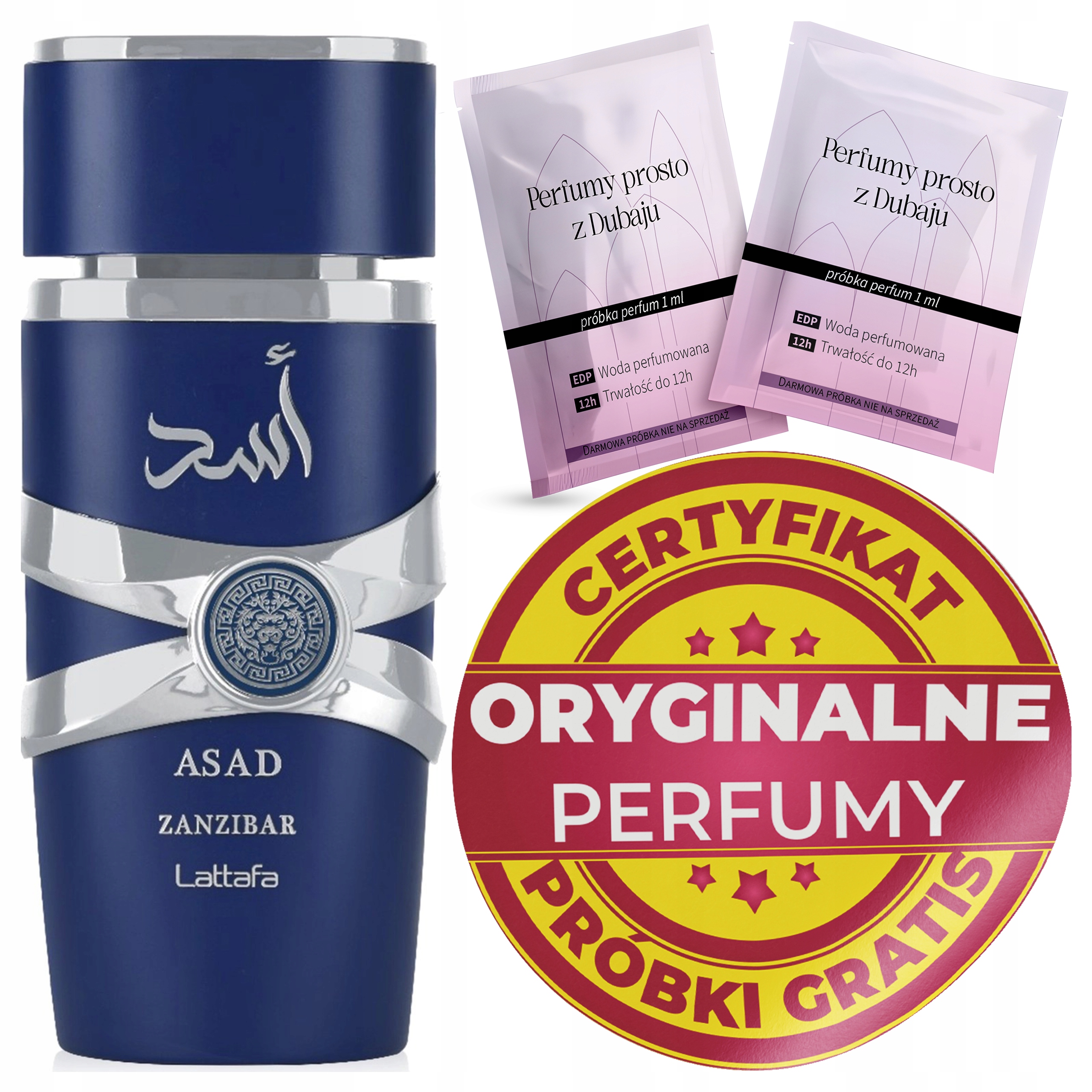 Parfém Lattafa Asad Zanzibar 100 ml Orientální Svěží Originální