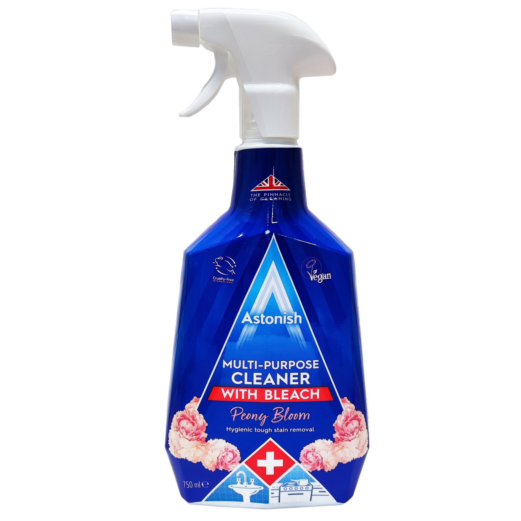 5X Astonish Multi Purpose Čisticí přípravek s bělidlem Peony 750 ml
