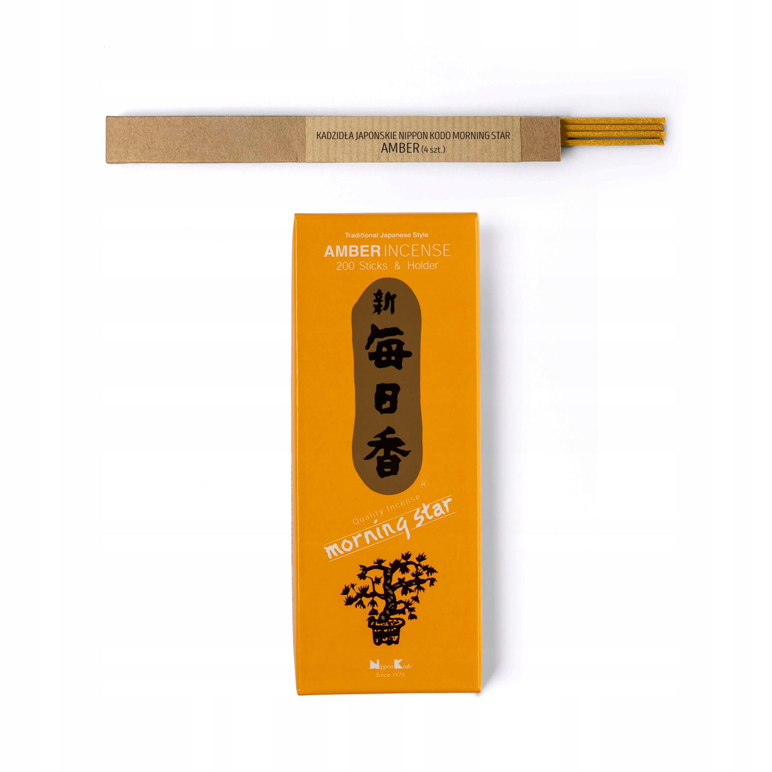 

Kadzidła Morning Star Amber 4 szt.