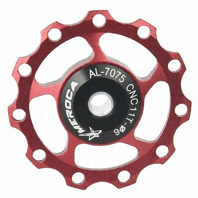 

Kółko przerzutki 11T aluminiowe czerwone