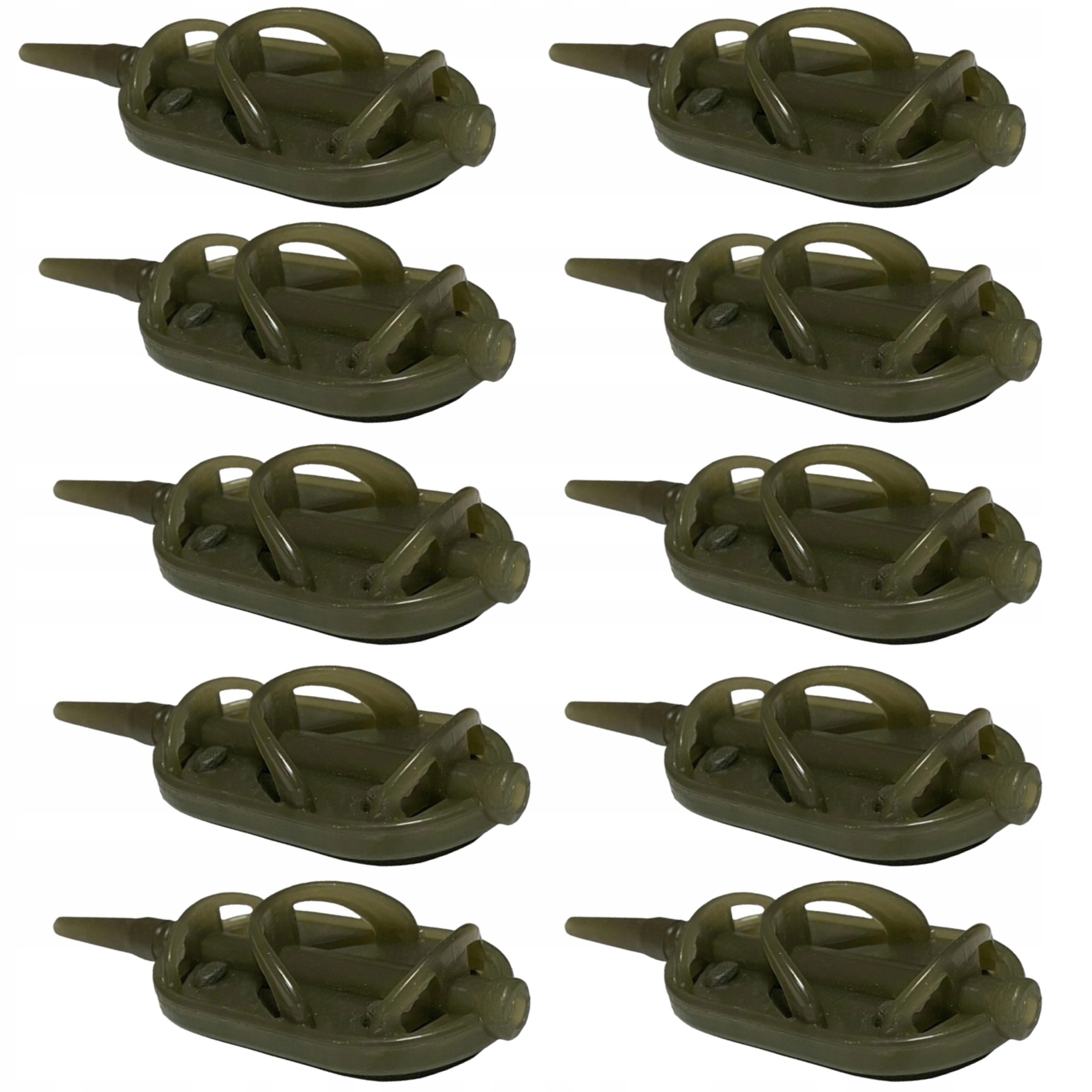 Zestaw 10x Podajnik ARC 50g koszyk koszyczek METHOD FEEDER