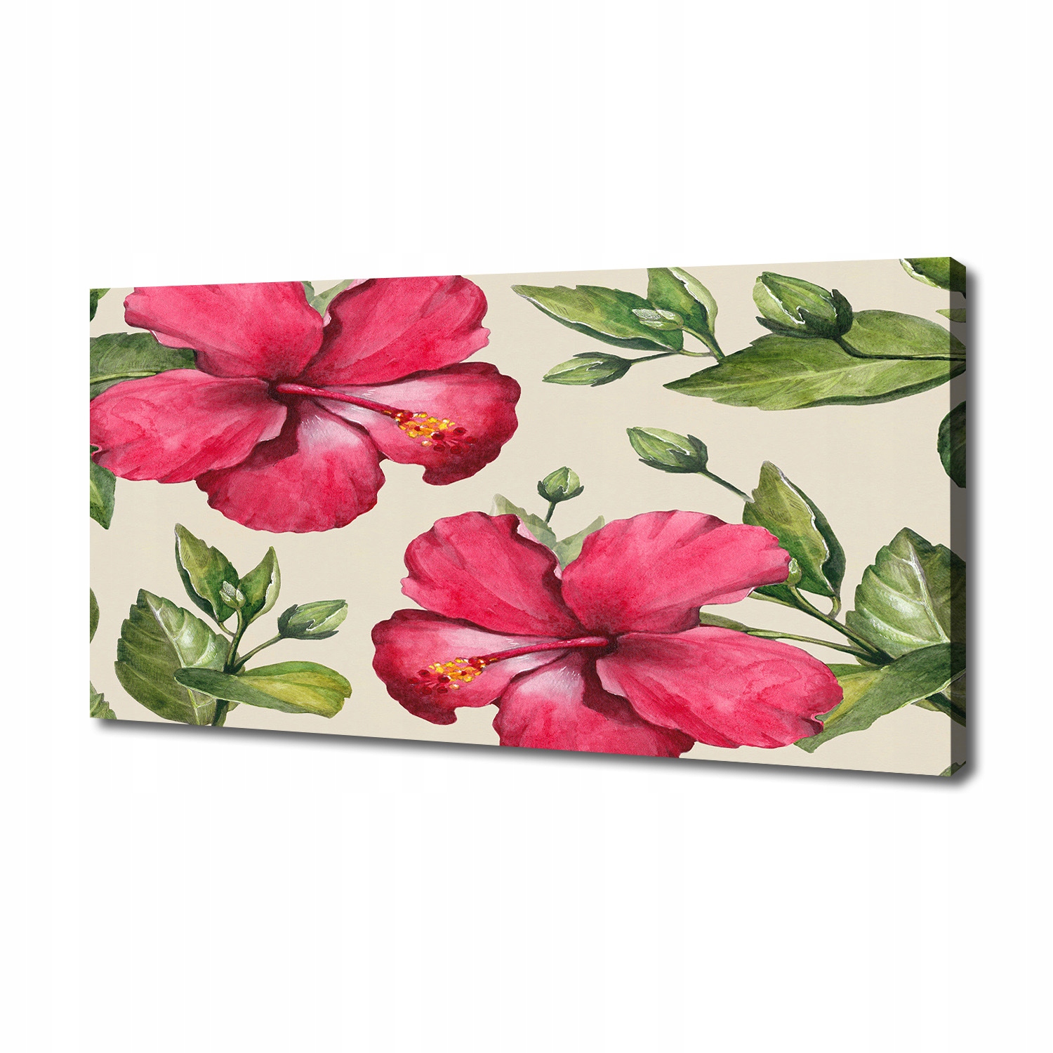 

Foto obraz na płótnie Różowy hibiskus 140x70 cm