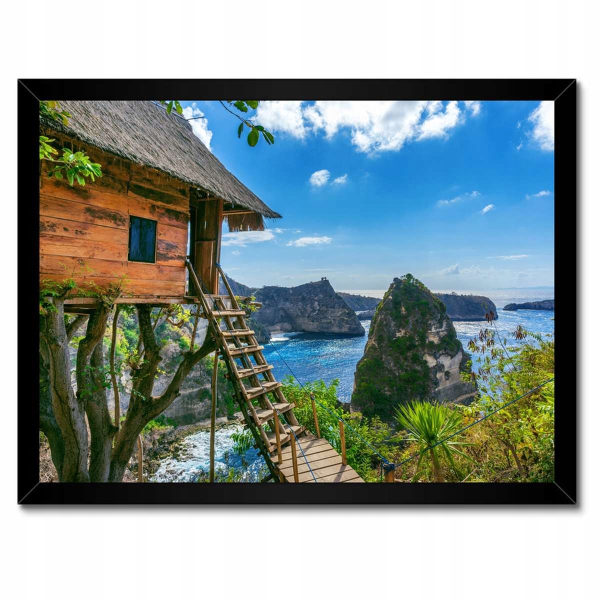 Plakáty v rámu 40x30 Domeček na stromě Moře