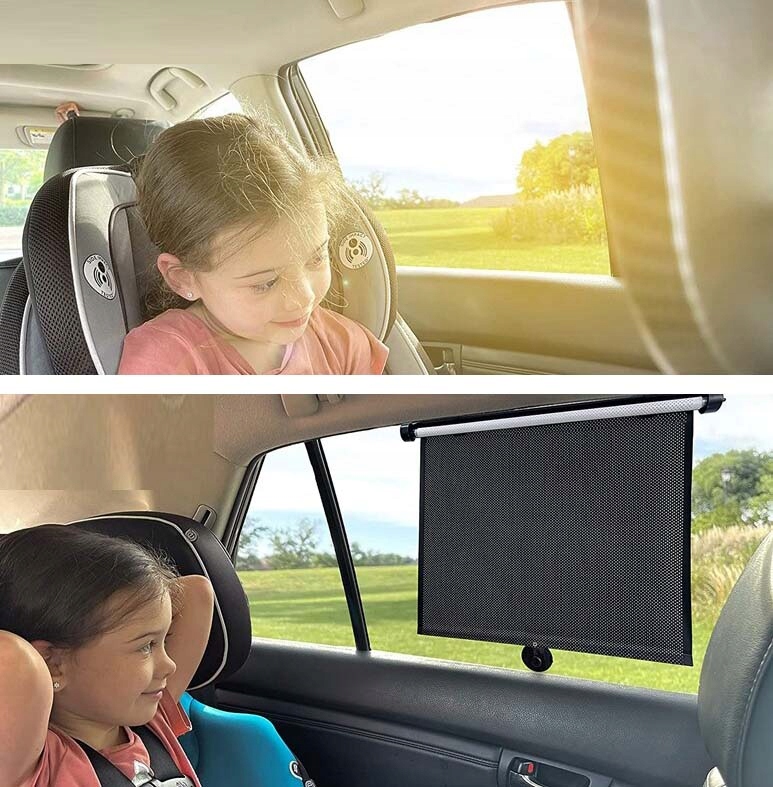 ROLETY PRZECIWSŁONECZNE SAMOCHODOWE DO AUTA ŻALUZJE ROLETA 2 sztuki 40x45cm Rodzaj roleta samochodowa