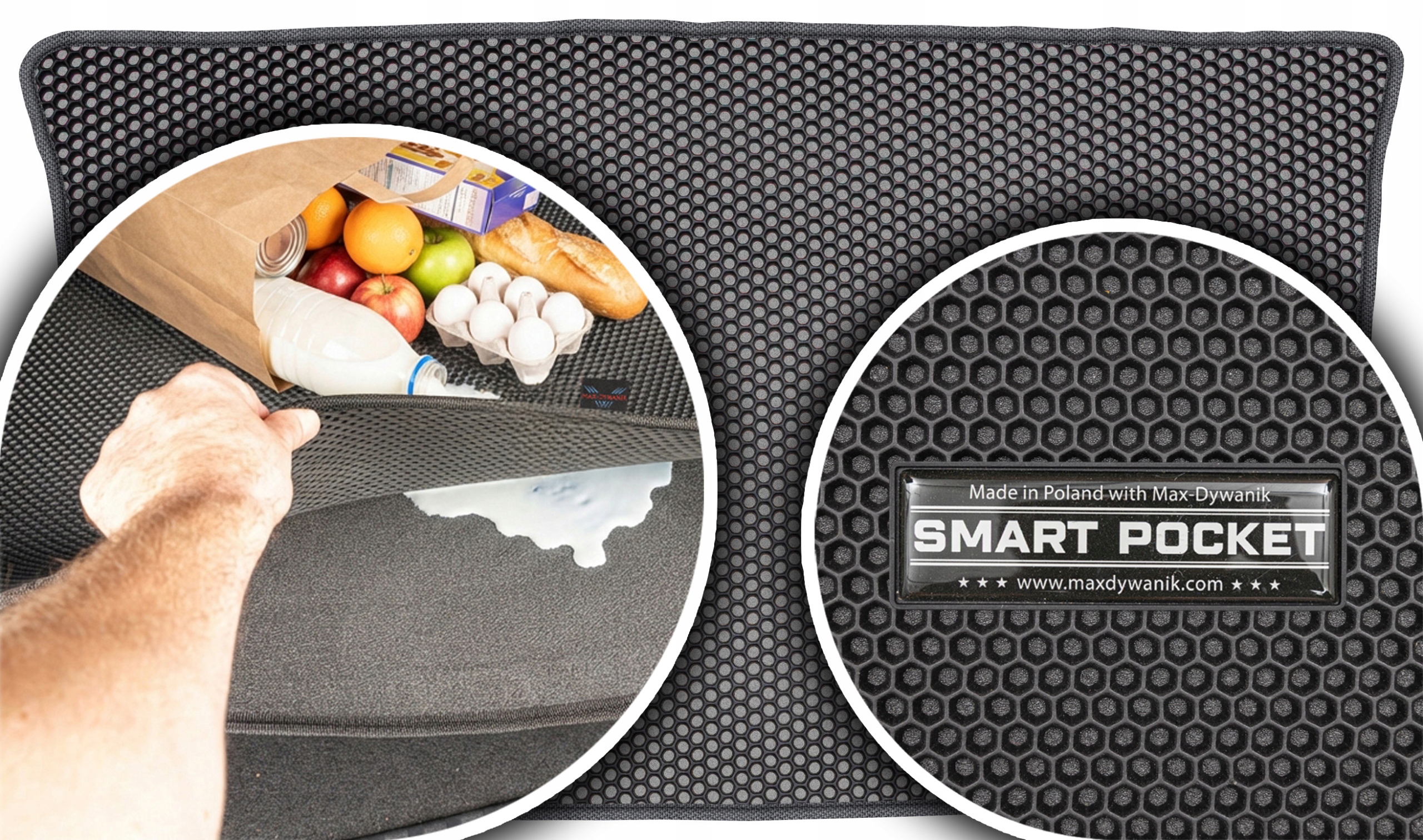 Chevolet Kalos Hatchback 2002-2007 Vložka do zavazadlového prostoru Eva Smart Pocket