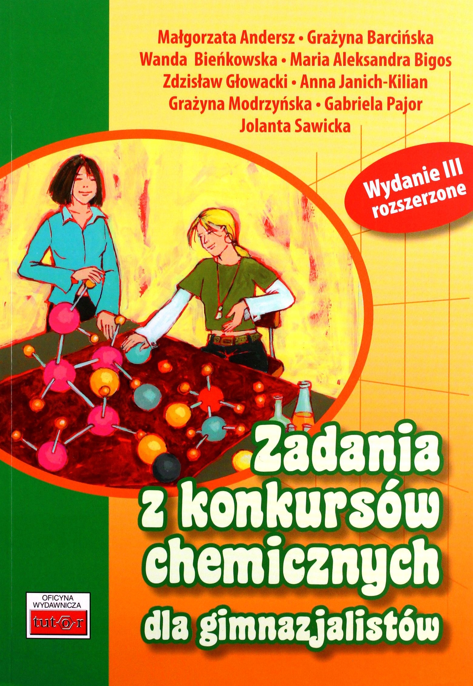 ZADANIA Z KONKURSÓW CHEMICZNYCH DLA GIMNAZJALISTÓW [KSIĄŻKA]