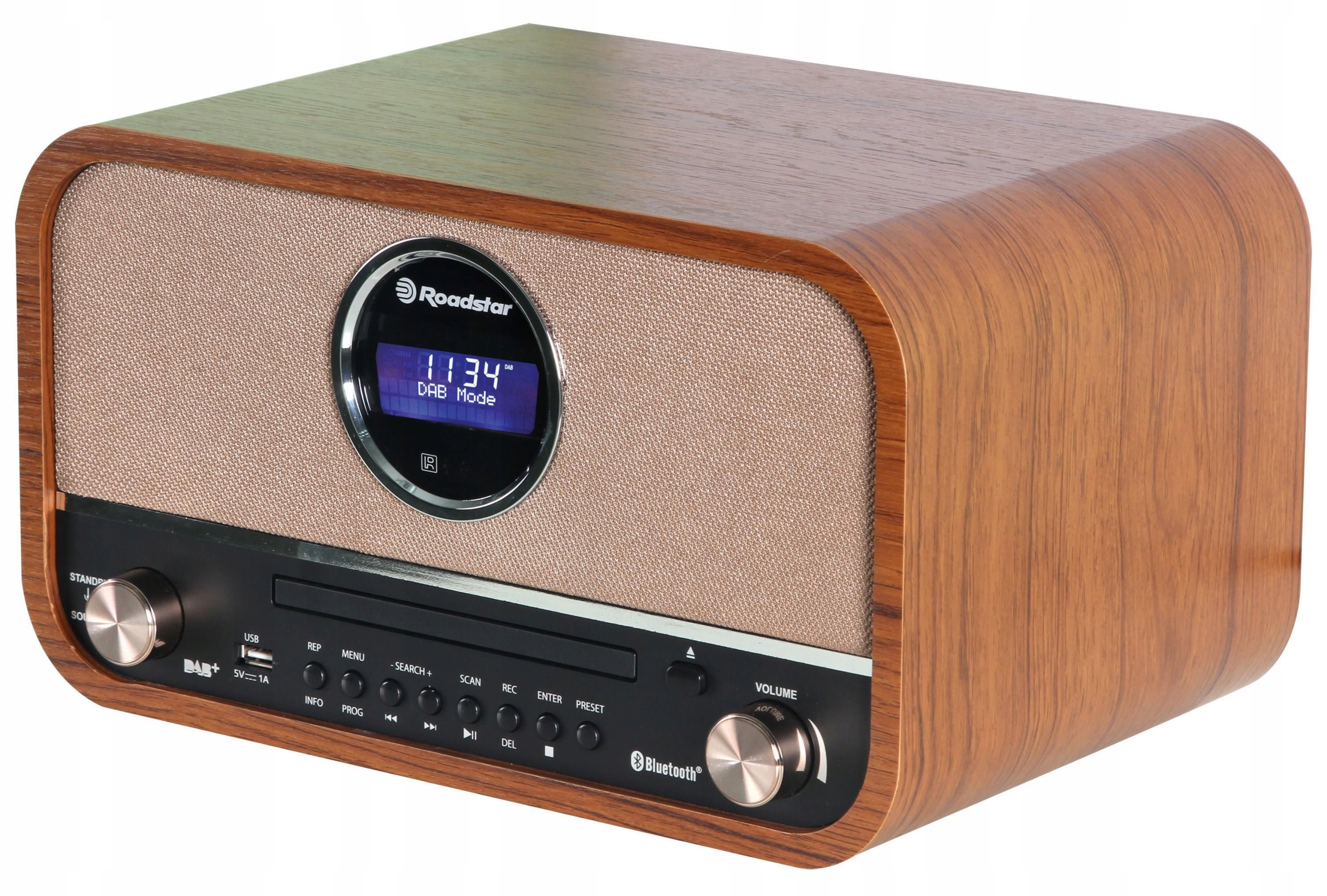 RADIO ROADSTAR DAB/DAB+/FM 30W LCD pilot brązowe - Sklep, Opinie, Cena ...