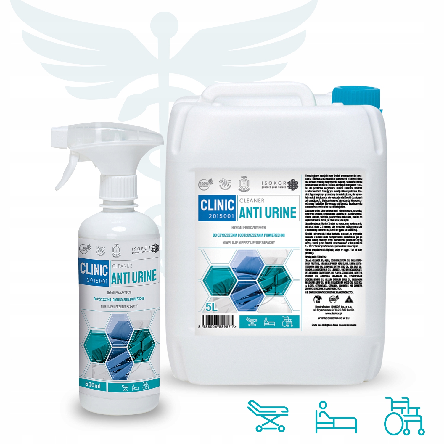 

Neutralizator Zapachu Moczu Isokor Clinic 5L
