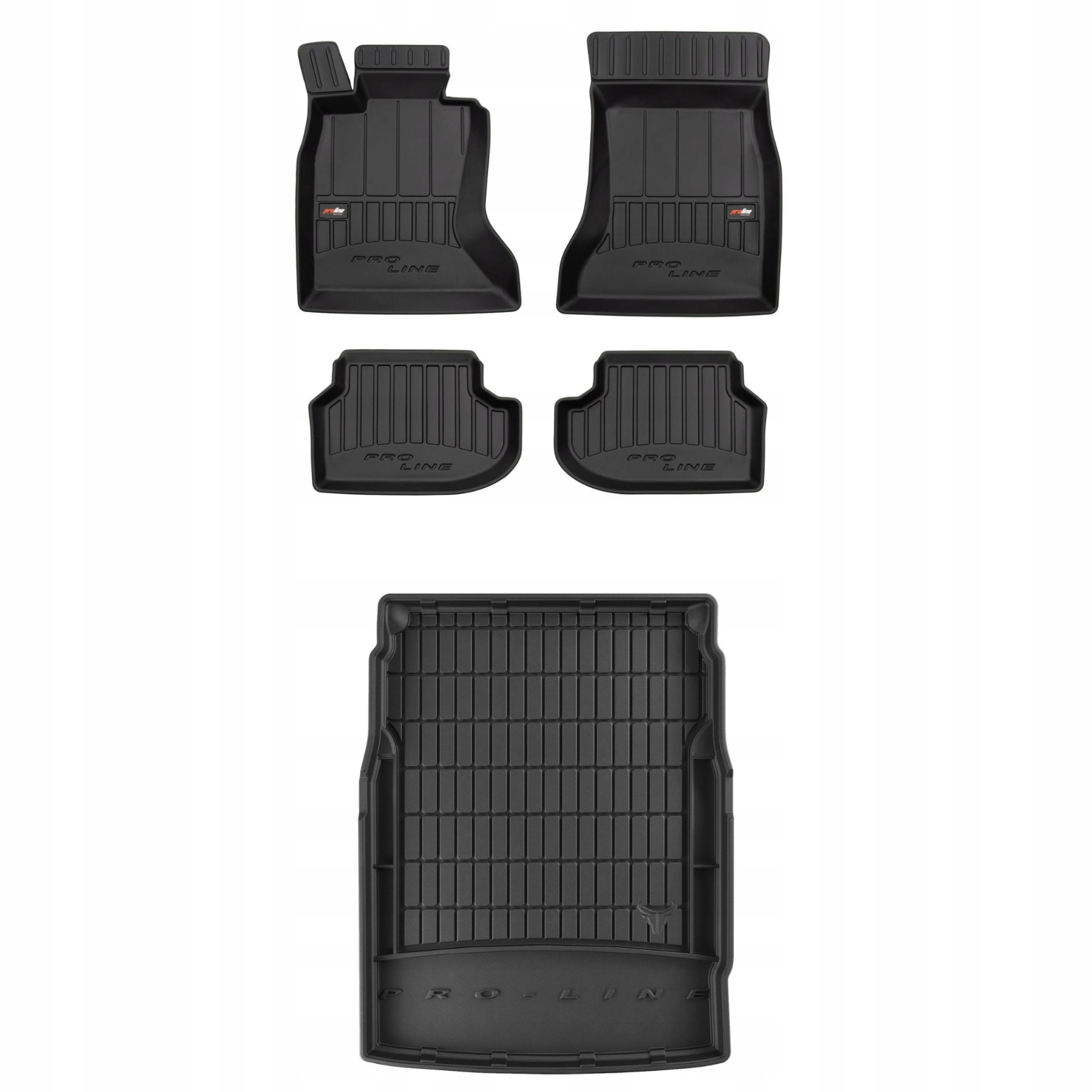 Sada gumových kobercov a rohoží pre Bmw radu 5 F10